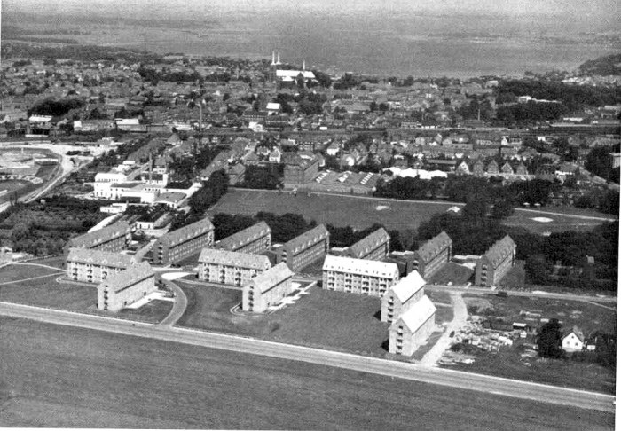 Luftfoto Ringparken 1958
